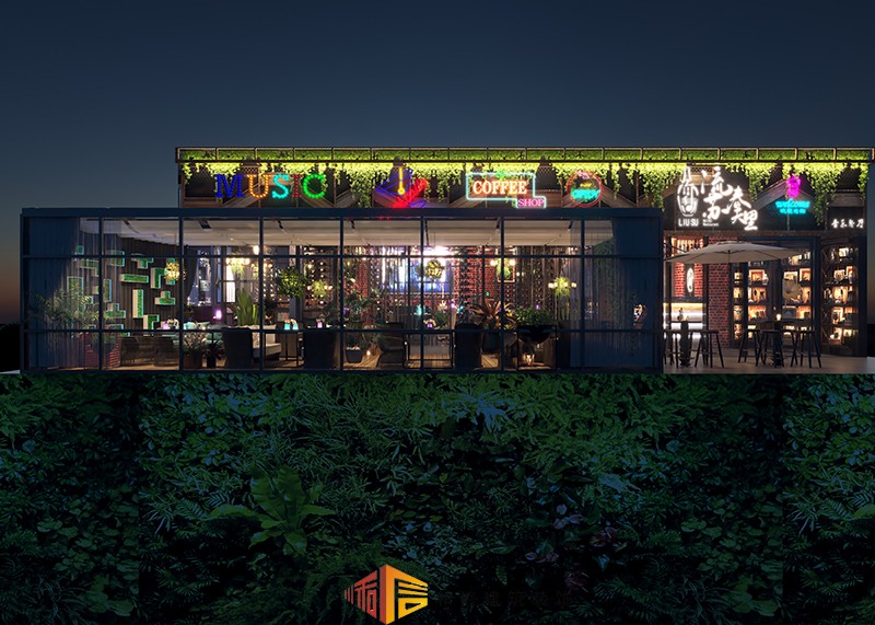 春天里主題音樂餐廳裝修設(shè)計(jì)
