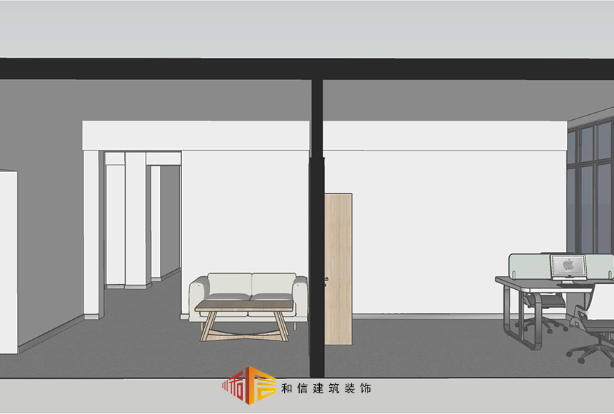 成都市機投鎮(zhèn)執(zhí)法大隊辦公室裝修設計